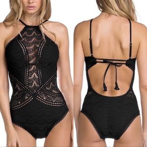 NWT black one piece swimsuit